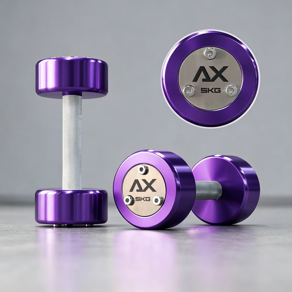 Oil Slick Steel Dumbbells (Sets)