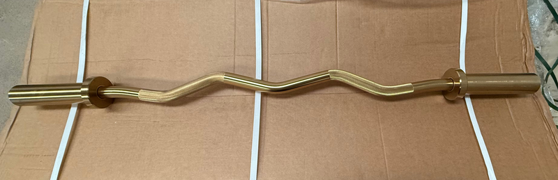 Olympic EZ Curl Bar Gold