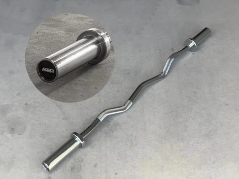Olympic EZ Curl Bar Chrome