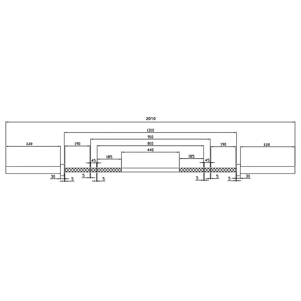 Women's Olympic Competition Bar (Black Oxide)