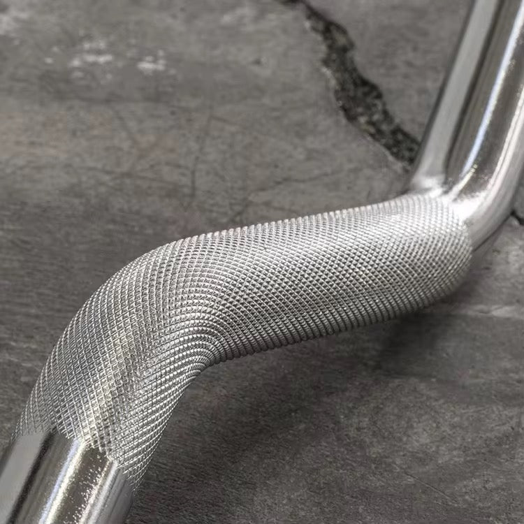 Olympic EZ Curl Bar Chrome