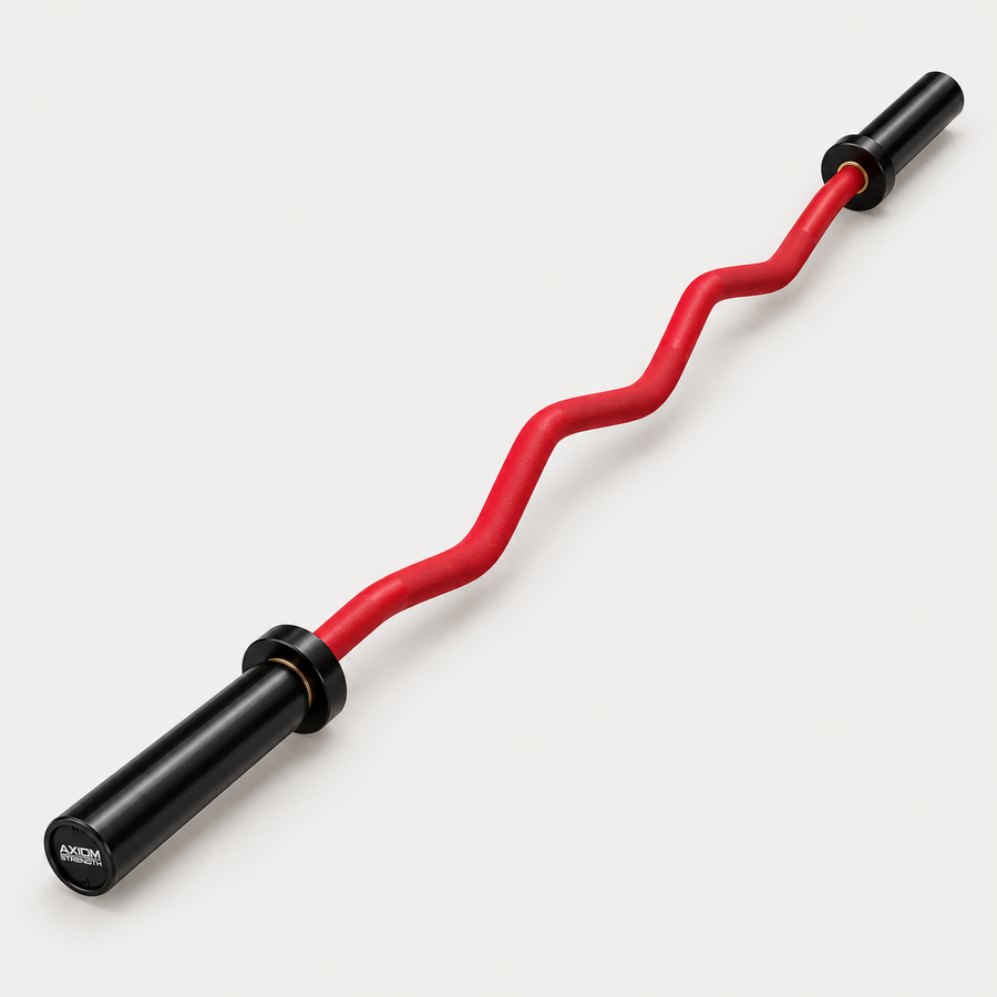 Olympic EZ Curl Bar Red