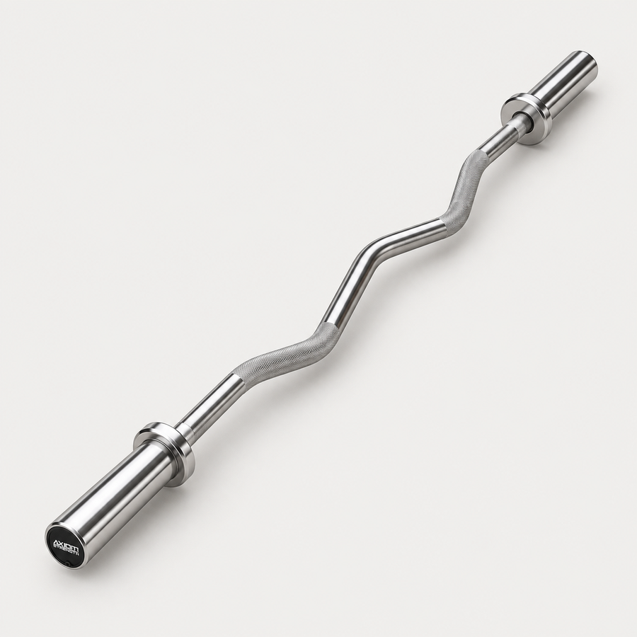 Olympic EZ Curl Bar Chrome